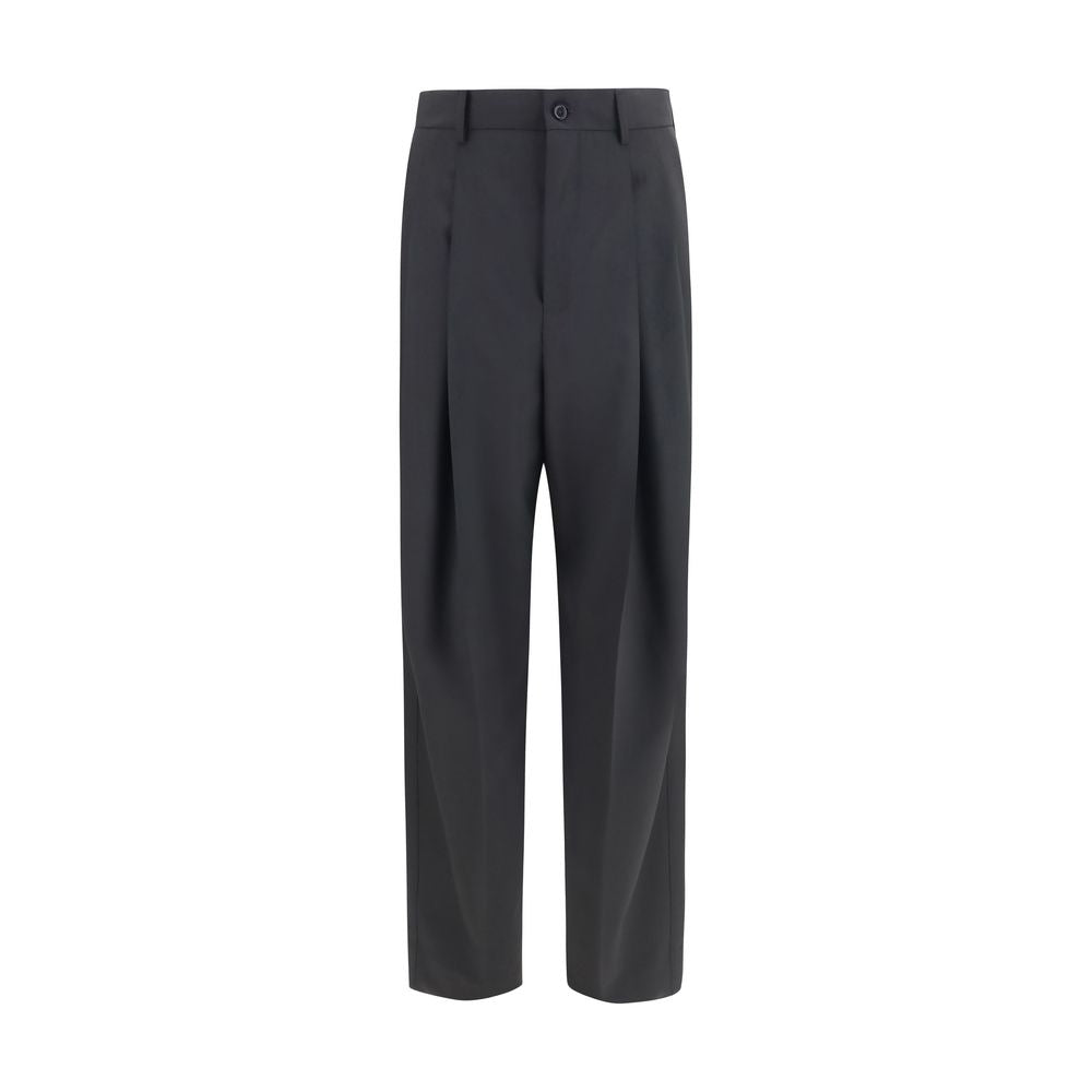Black Wool Oves Aries Dress Pants