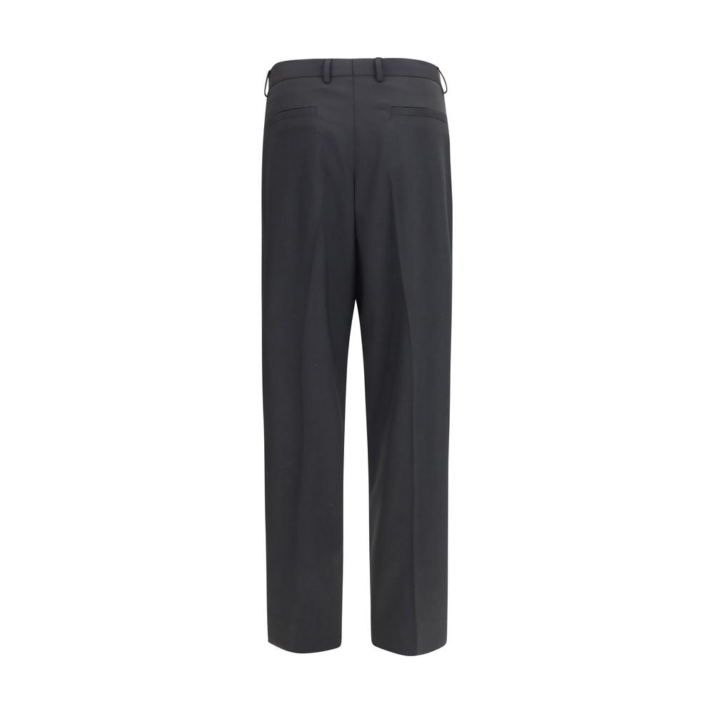 Black Wool Oves Aries Dress Pants