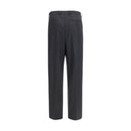 Black Wool Oves Aries Dress Pants