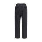 Black Wool Oves Aries Joggers (Workout Pants)