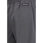 Gray Wool Oves Aries Casual Pants