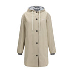 Beige Cotton Coat
