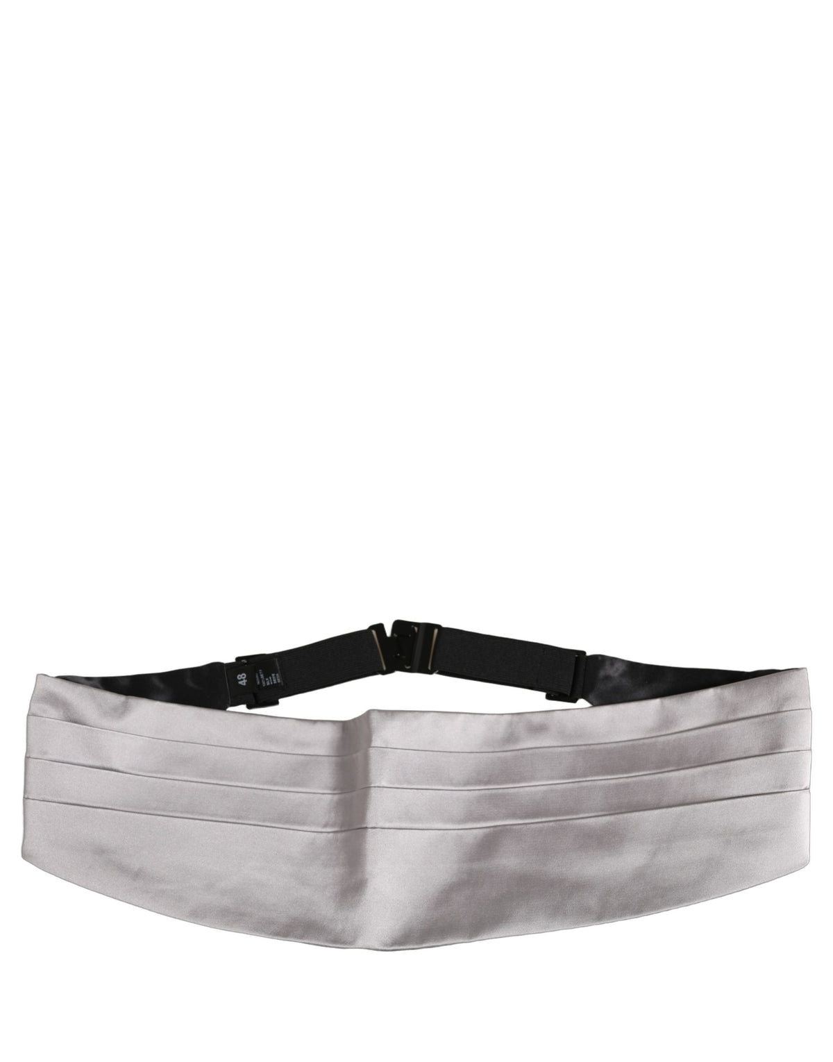Gray Men 100% Silk Belt Waist Cummerbund