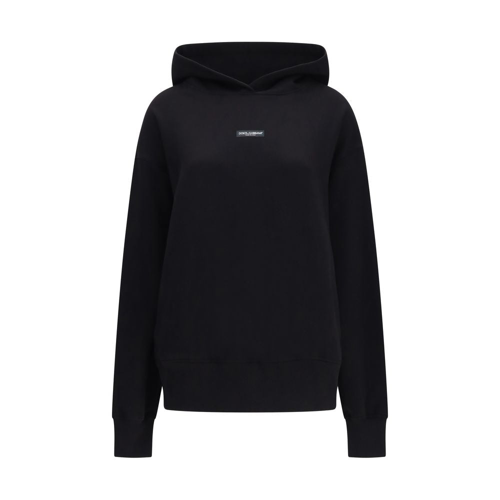 Black Cotton Sweatshirt