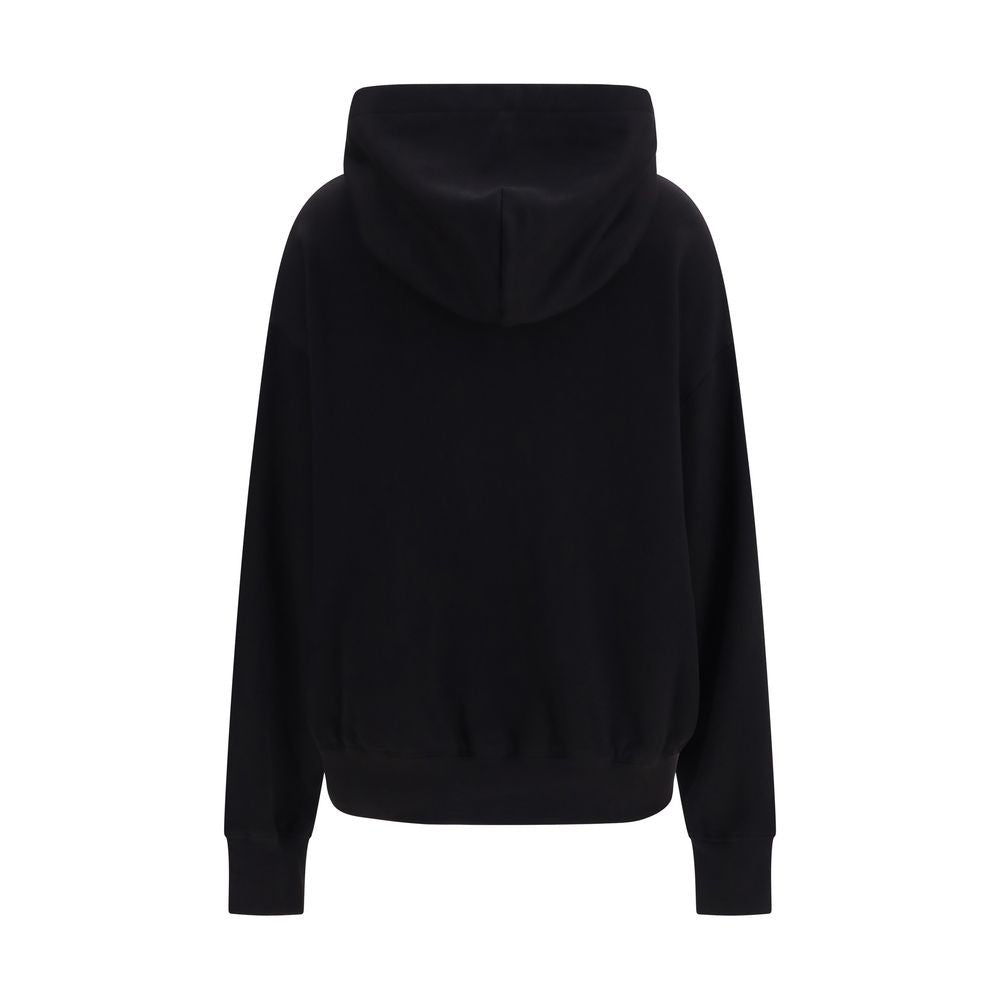 Black Cotton Sweatshirt