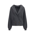 Gray Wool Oves Aries Cardigan