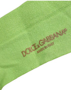 Men Green Viscose Over The Calf Accessory Socks
