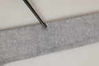 Men Gray Viscose Over The Calf Accessory Socks