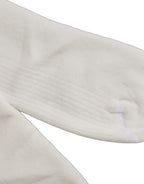 White Cotton DG Logo Mid Calf Accessory Socks