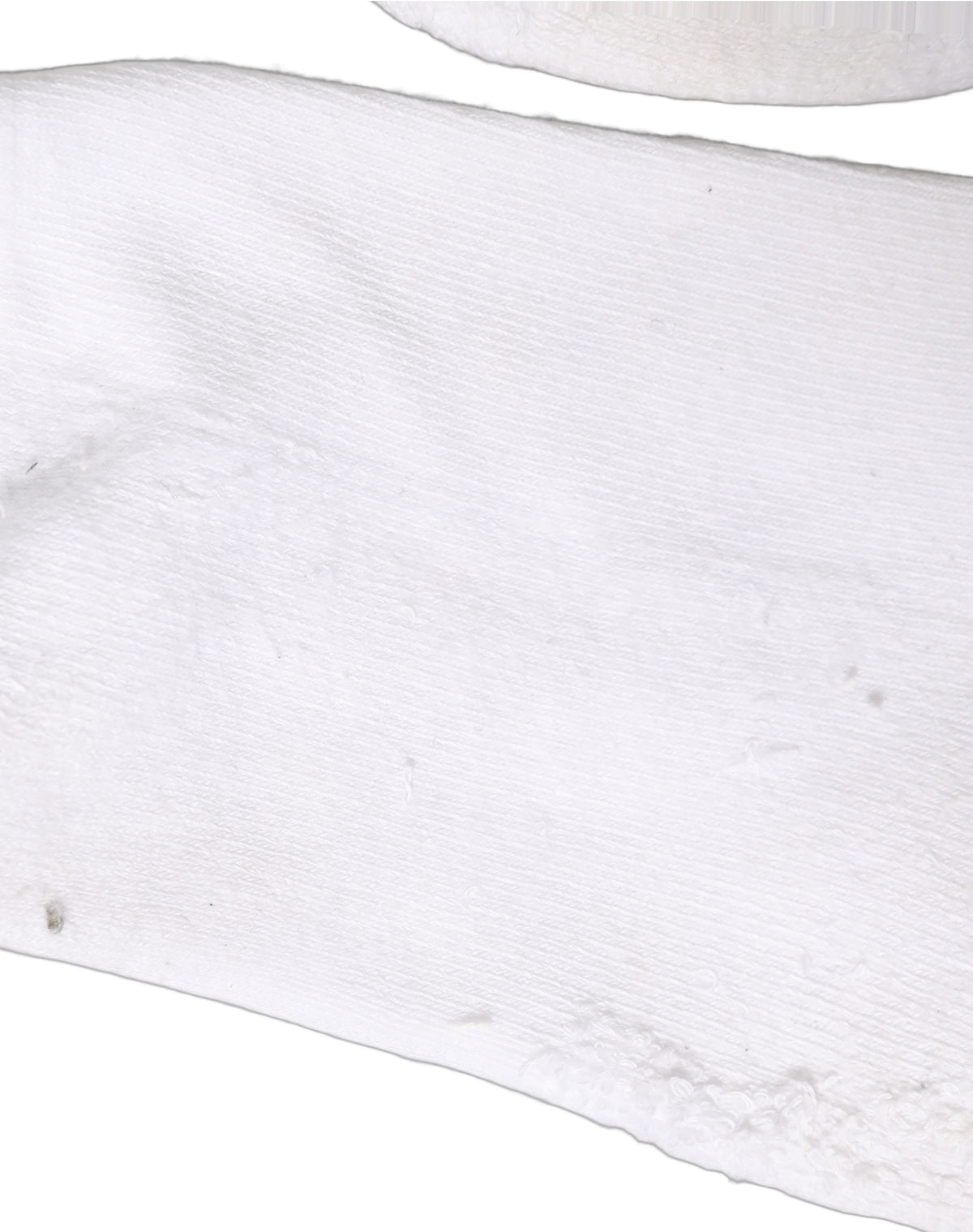 Men White DGVIB3 Cotton Mid Calf Accessory Socks