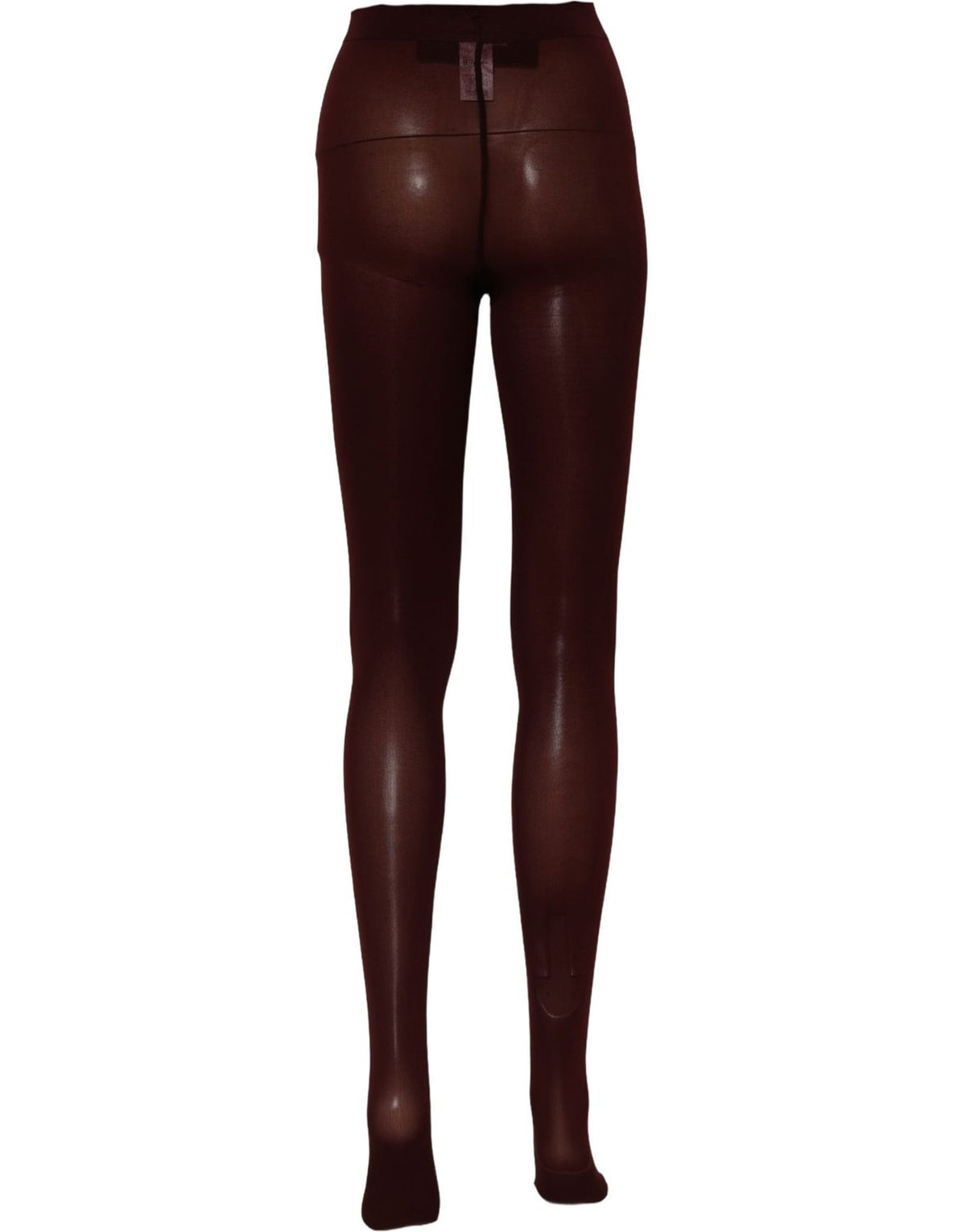 Maroon Nylon Tights Stocking Pantyhose Socks