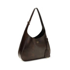 Brown Calf Leather Bos Taurus Shoulder Bag