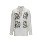 White Silk Shirt