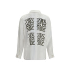 White Silk Shirt