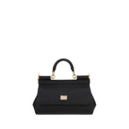 Black Calf Leather Bos Taurus Handbag