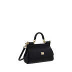 Black Calf Leather Bos Taurus Handbag