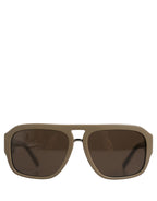 Khaki DG4403 Acetate Aviator Frame Eyewear Sunglasses