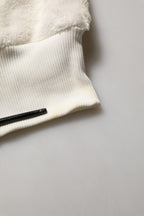 Off White Terry Cotton Plush Men Jogger Pants