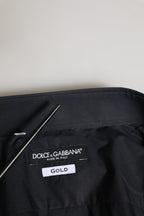 Black GOLD Long Sleeves Formal Dress Shirt