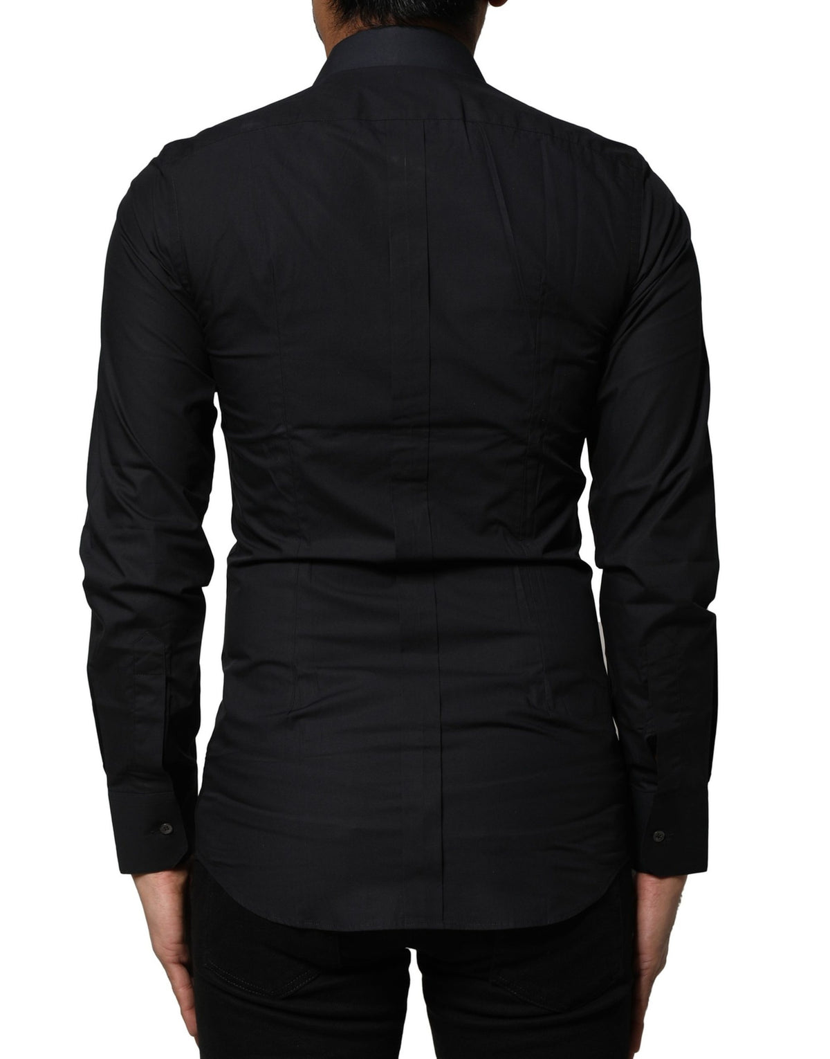 Black GOLD Long Sleeves Formal Dress Shirt