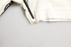 White Bandana Print Cotton Crew Neck T-shirt