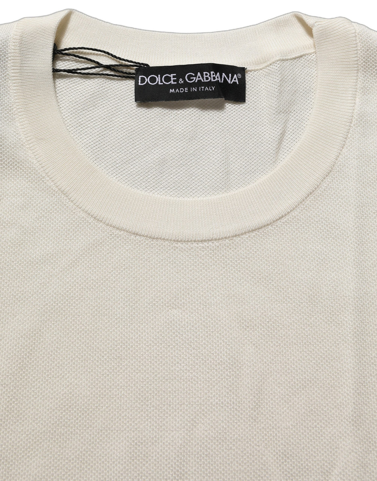 Off White Crew Neck Short Sleeves T-shirt