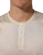 White Short Sleeve Collared Polo T-shirt