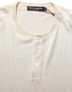 White Short Sleeve Collared Polo T-shirt