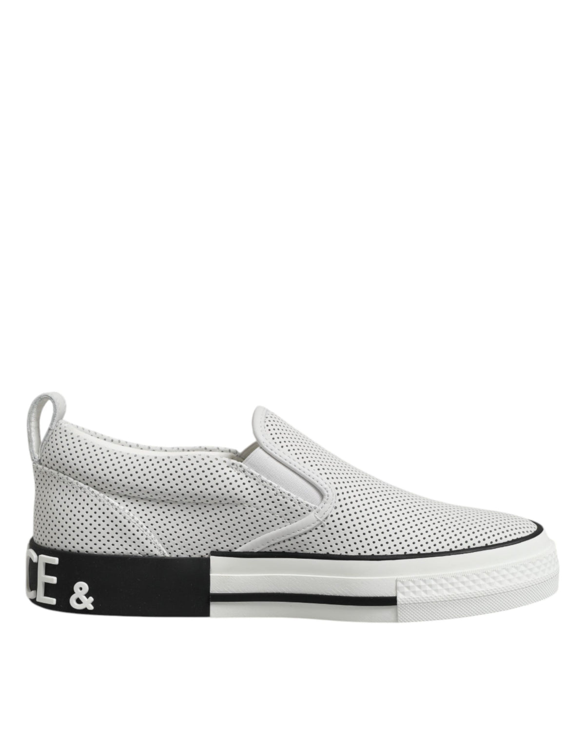 White Perforated Custom 2.Zero Sneakers Shoes