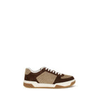 Brown Napa Leather / Calf Bos Taurus Low Top Sneakers