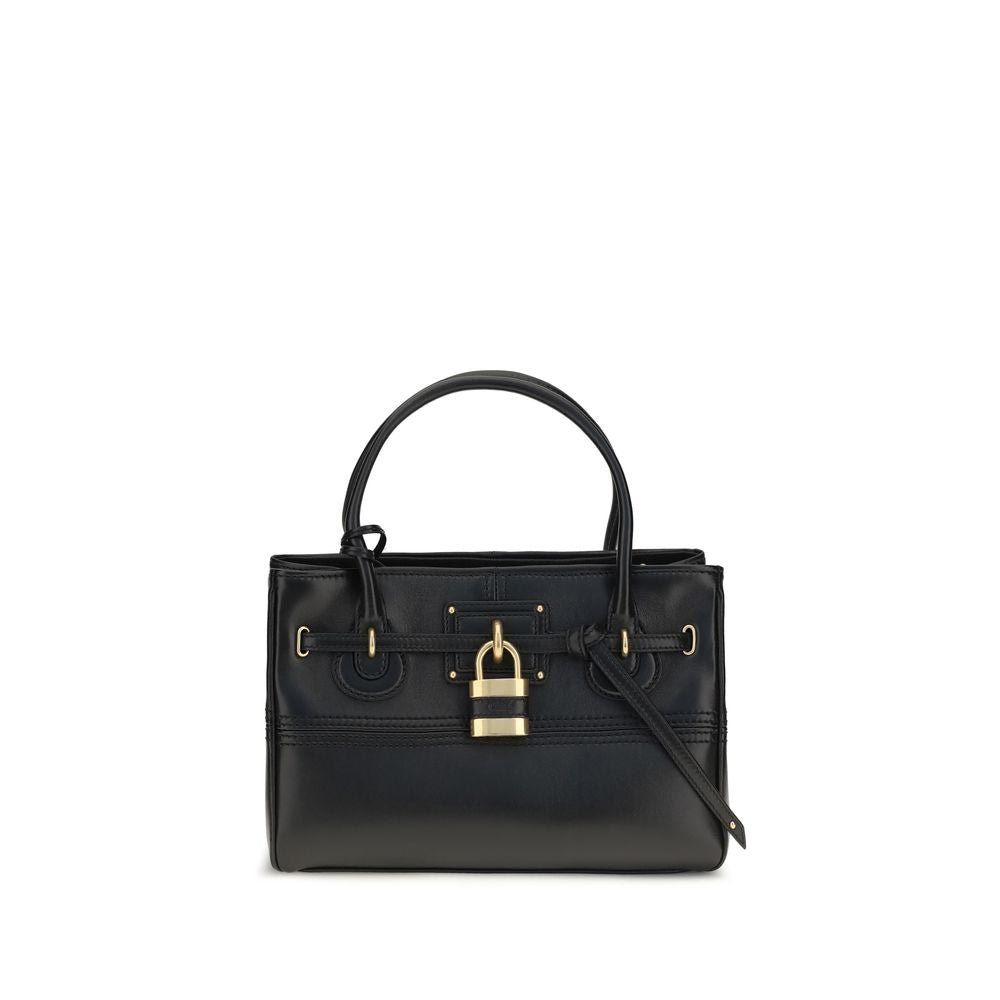 Black Calf Leather Bos Taurus Handbag