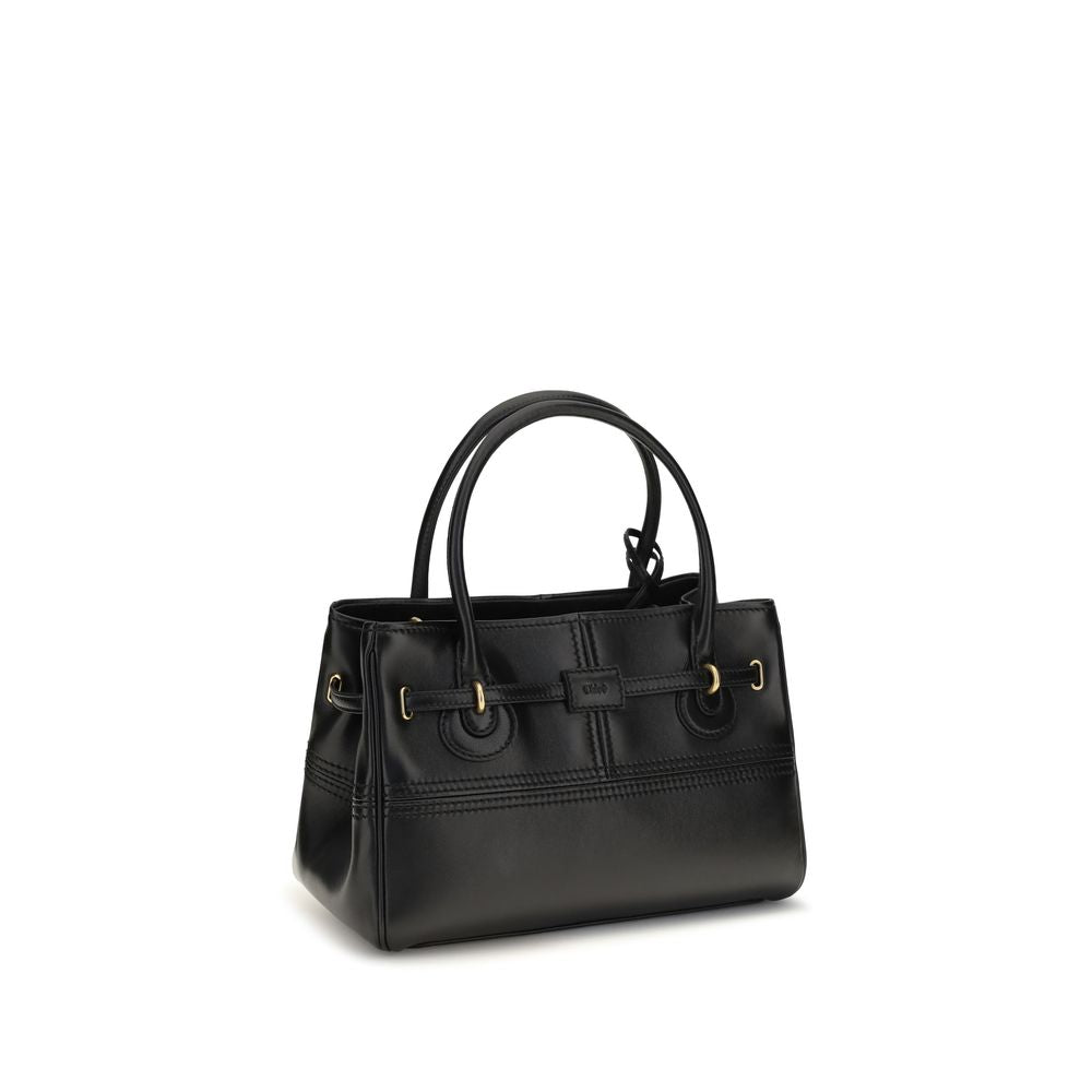 Black Calf Leather Bos Taurus Handbag