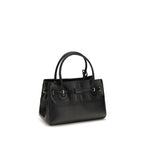 Black Calf Leather Bos Taurus Handbag