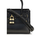Black Calf Leather Bos Taurus Handbag