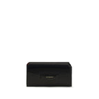 Black Calf Leather Bos Taurus Clutch Bag