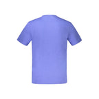 Blue Cotton Men's T-Shirt