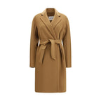 Purple Cashmere Coat