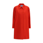 Multicolor Polyester Coat