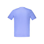 Blue Cotton Men's T-Shirt