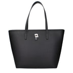Black Polyethylene Shoulder Bag