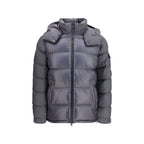 Gray Goose Down Full-Length Jacket
