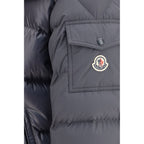 Gray Goose Down Full-Length Jacket