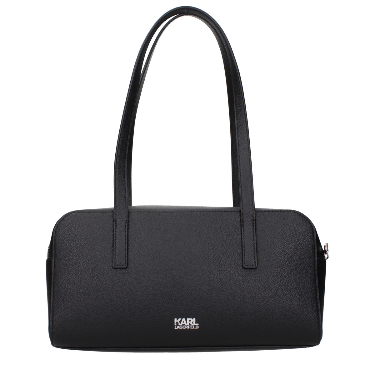 Black Leather Shoulder Bag