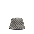 Gray Polyester Bucket Hat