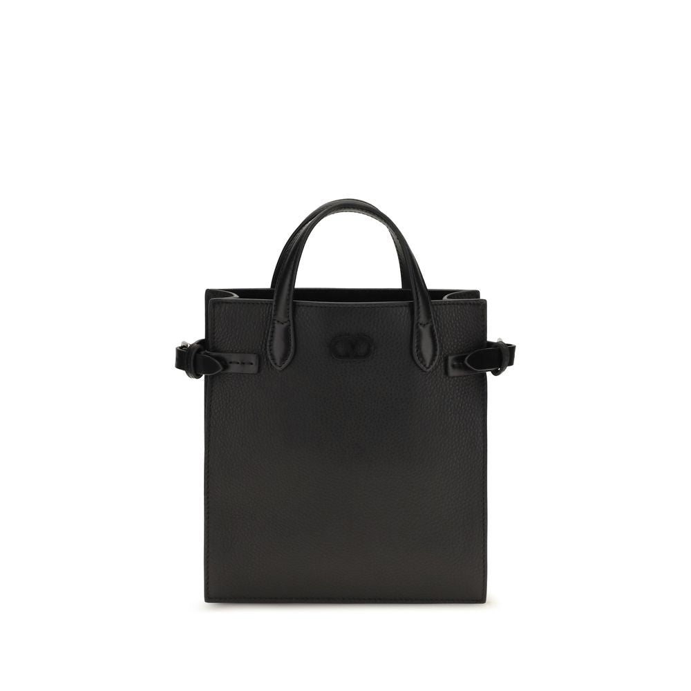 Black Calf Leather Bos Taurus Handbag