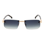 Rose Gold Metal Sunglasses