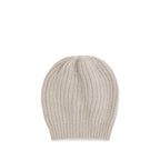 Beige Silk Beanie