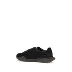Black Calf Leather Bos Taurus Athletic Sneakers
