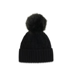 Black Wool Oves Aries Beanie