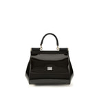 Black Calf Leather Bos Taurus Handbag